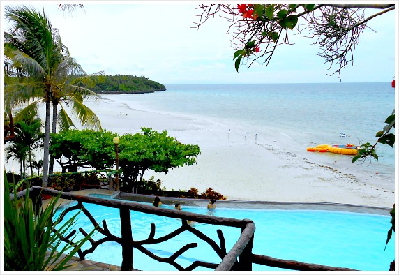 Santiago Bay Garden and Beach Resort Swimming Pool, Camotes Islands, Cebu, Philippines